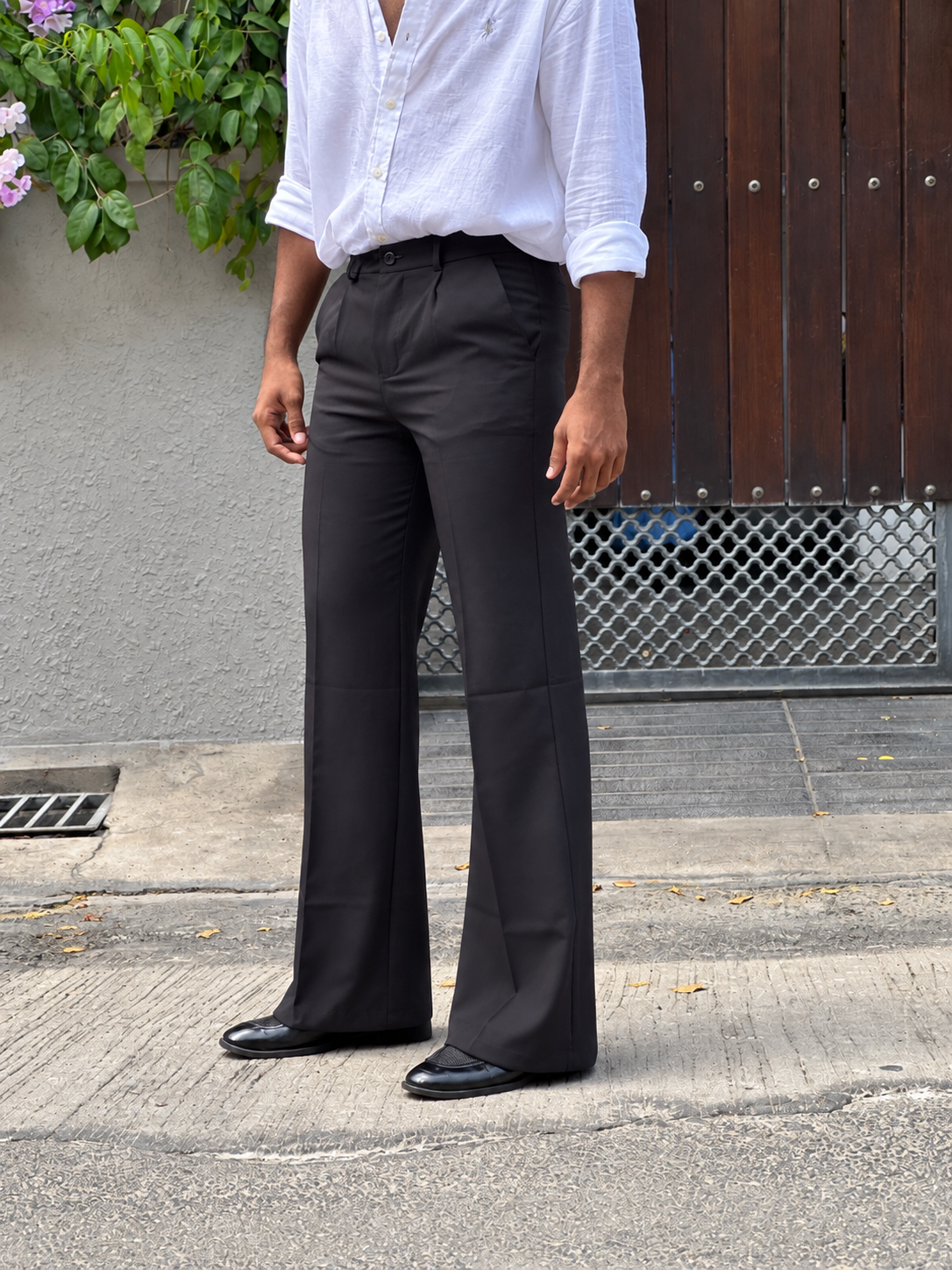 ARMANI BOOTCUT BLACK B01