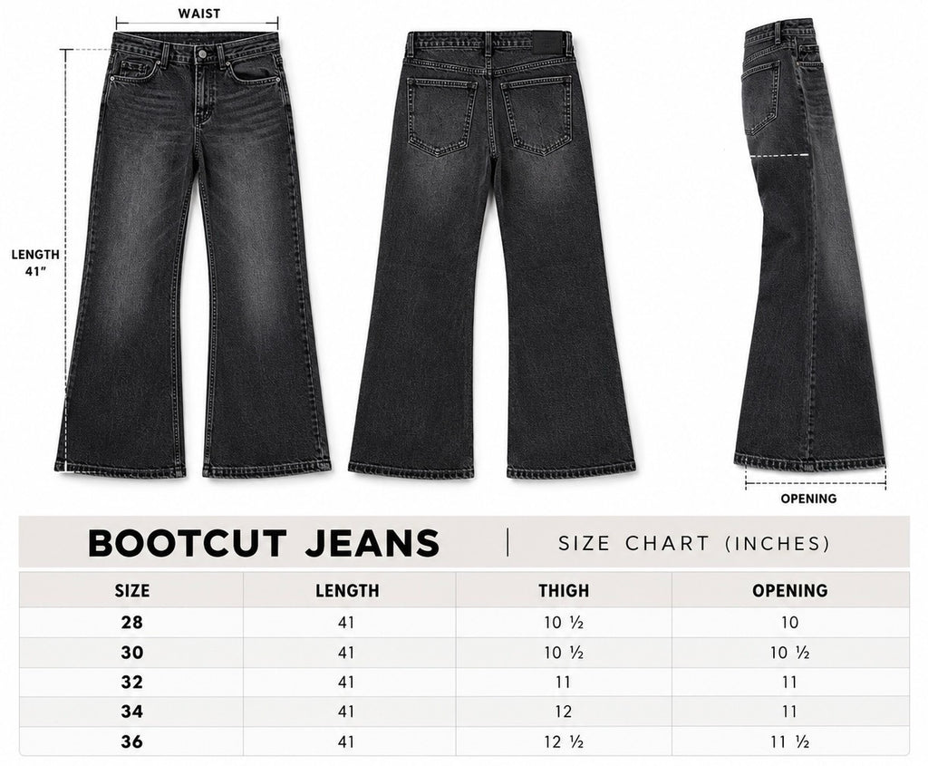 BOOTCUT JEANS BTCT02