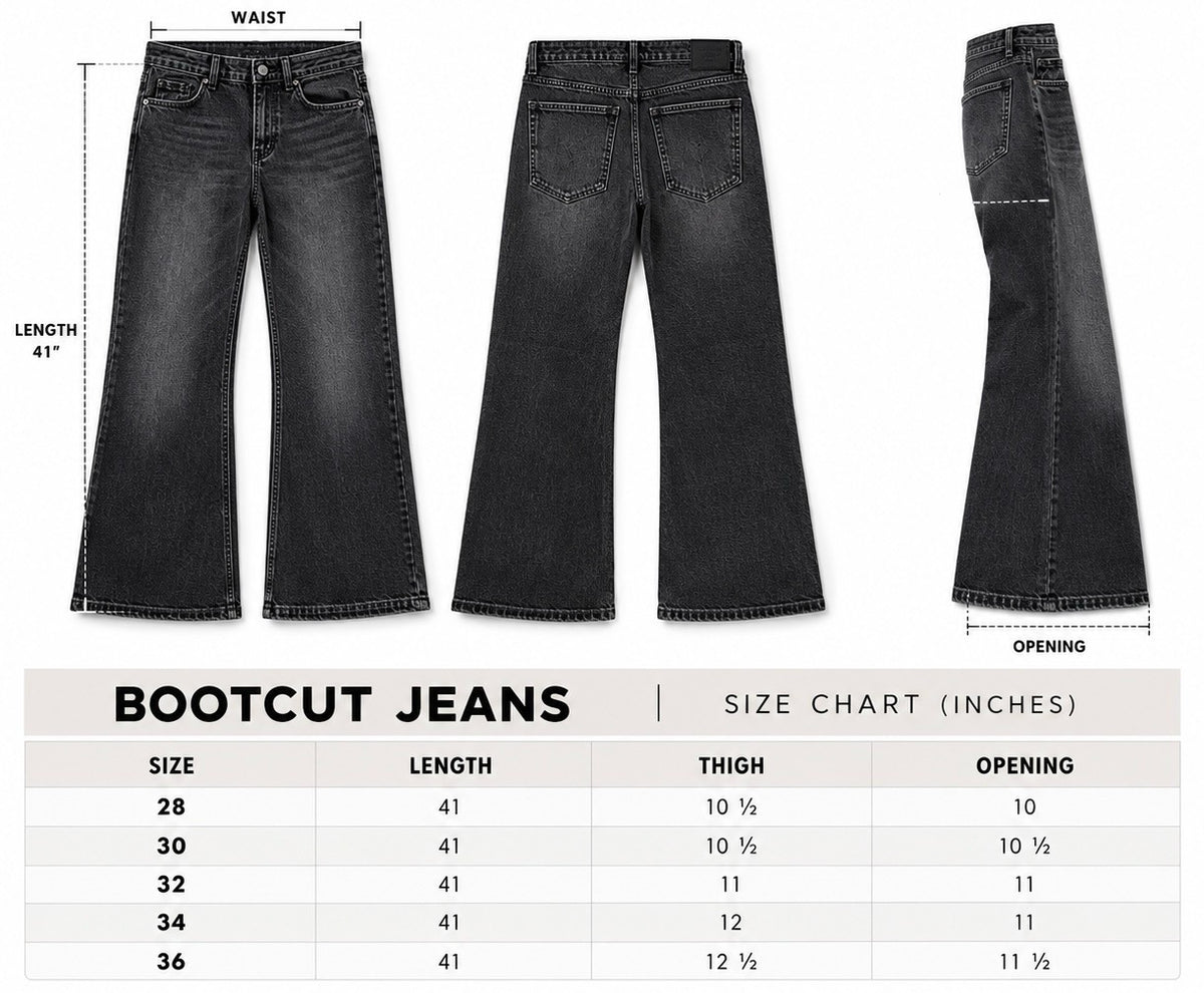 BOOTCUT JEANS BTCT01
