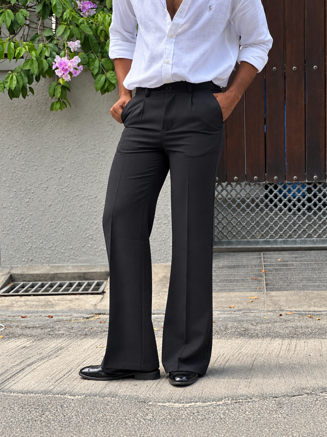 ARMANI BOOTCUT BLACK B01